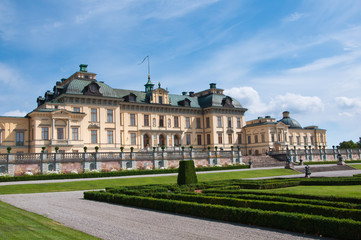 Fototapeta na wymiar Drottningholm Palace, Stockholm, Sweden