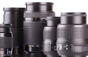 Composition with photo zoom lenses