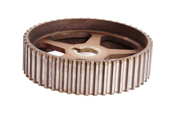 Old sports pulleys for a camshaft