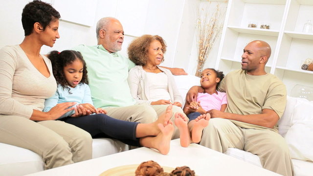 African American Generations Home Together