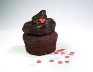 Cup cake chocolat