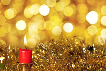 christmas candle