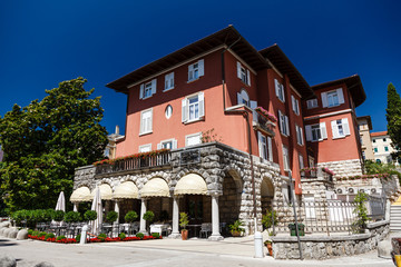 Fototapeta premium Beautiful Luxury Villa in Optija, Kvarner, Croatia