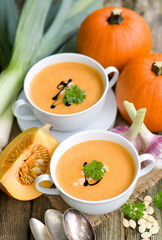 Kürbissuppe
