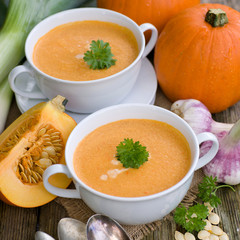 Kürbissuppe