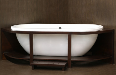 Wooden bath