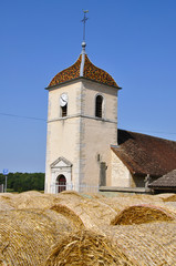 Paysage rural Franc-Comtois