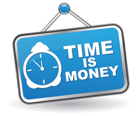 TIME IS MONEY ICON