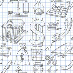 Background with floral pattern