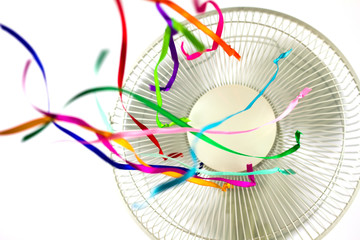 Ventilator with Ribbons