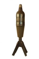 Artillery, fragmentation grenade caliber 82 mm