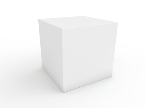 white cube ready for next design