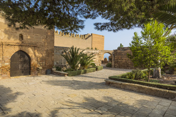 Fototapeta na wymiar Alcazaba de Almeria