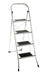 metal ladder isolated on white