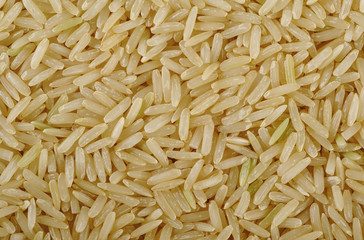 Brown rice background