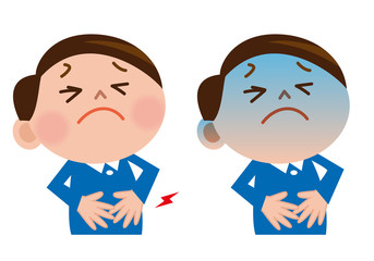 腹痛　男性