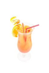 Orange dollar cocktail