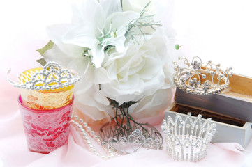 ティアラとブーケ