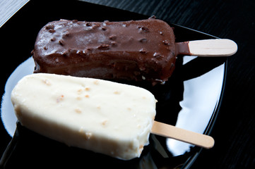 Still life food: ice cream