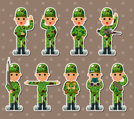 soldier stickers