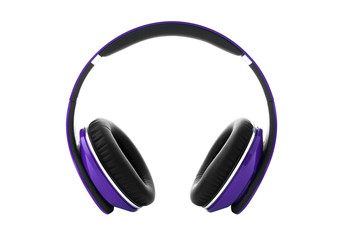 Headphones isolated on a white background