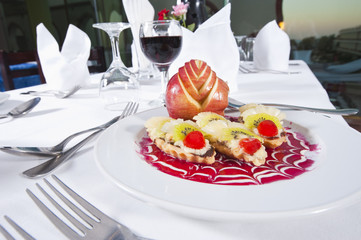 Luxury a la carte fruit salad