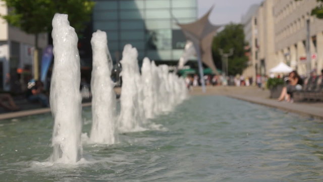 Springbrunnen in Dresden