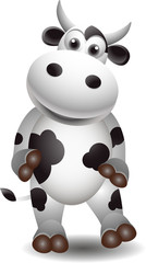 cute cow cartoon