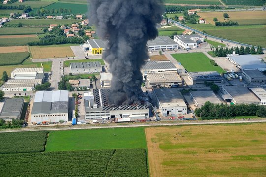 disaster Fire destroyed a factory