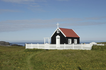 Wooden church, Iceland