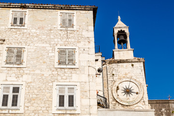 Iron Gate in Diocletian Palace in Split, Croatia