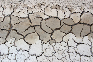 Crack soil on dry season, Global worming effect.