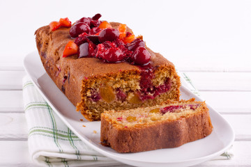 homemade fruit cake