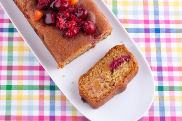 homemade fruit cake