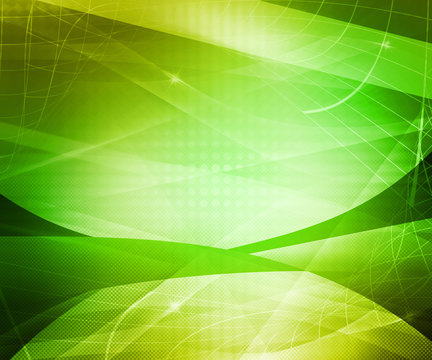 Abstract Background Green Image