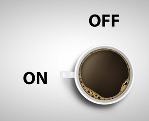 on and off
