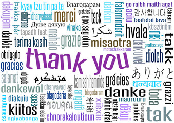 thank you tagcloud - 44342509