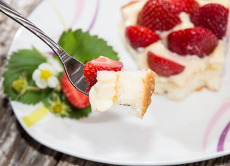 Fresh made Strawberry Pie
