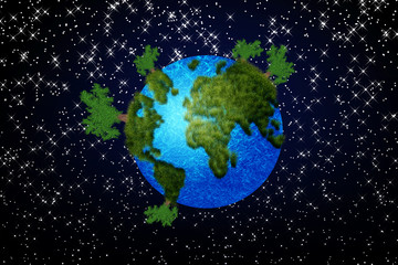 Abstract Earth planet