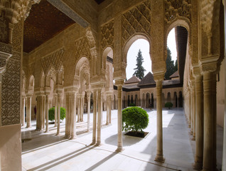 the Alhambra in Granada - obrazy, fototapety, plakaty