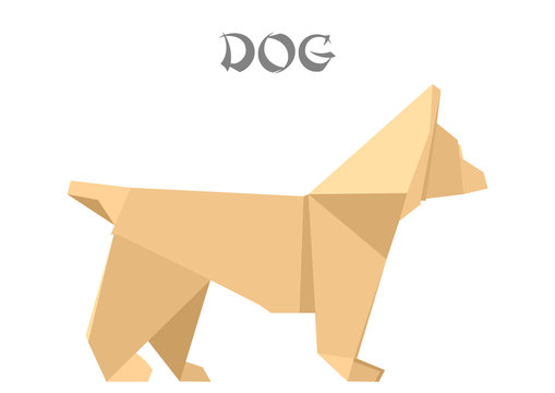 origami dog