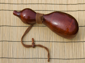 Obraz premium Japanese gourd flask (hyotan)