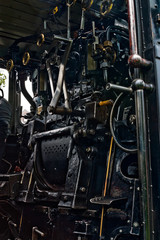 Dampflokomotive F&uuml;hrerstand