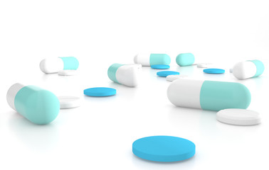 Medicine Pills and Capsules