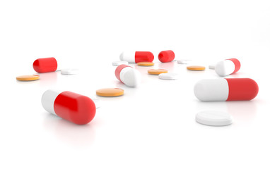 Medicine Pills and Capsules