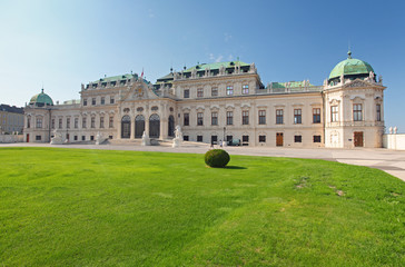 Belvedere palace Vienna Austria