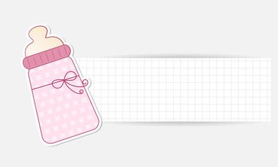 etichetta biberon - place your text