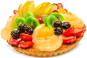 Cake isolated on white background