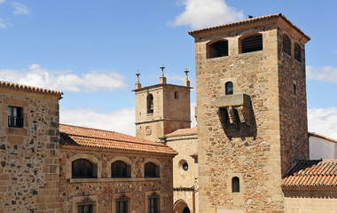 Fototapeta na wymiar Monumentalne miasto Cáceres