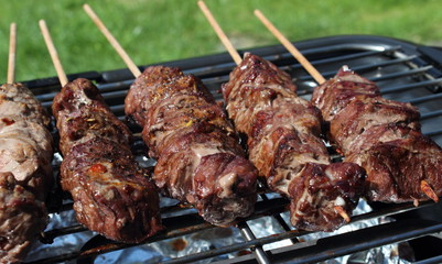 Brochettes de boeuf